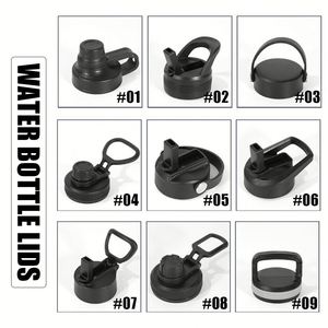 Custom logo 18oz 32oz 40oz Wide Mouth Gym Thermos <b>Flask</b> Stainless Steel Powder Coated Sports Insulated Water Bottle with Lids - Product Image 4