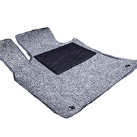 Tapis de sol de voiture en nylon imperméable de luxe, ensemble complet de 5 pièces, antidérapant, facile à nettoyer pour SEAT/VOLVO/VW//TESLA