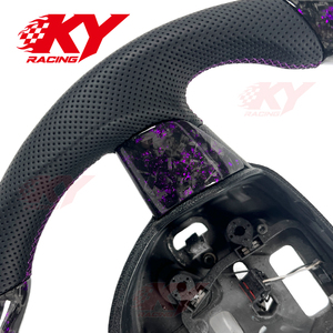 Accessoires auto pour Ford Focus MK2 RS ST ECOnetic RS500 2008-2011 Volant sport en fibre de carbone forgée - Product Image 2