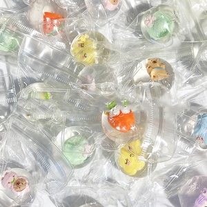 ของเล่นบีบมินิอินสตาแกรมรูปเกี๊ยวกลมน่ารัก ซีรีส์ Squishy ของเล่นบีบคลายเครียด ของขวัญสำหรับเด็กและผู้ใหญ่ ขนาด 2 นิ้ว บรรจุในแคปซูล - Product Image 3