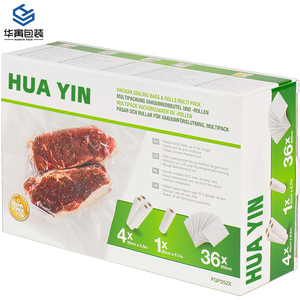 Sacs sous vide gaufrés <span class=keywords><strong>Foodsaver</strong></span>, sans BPA, sept couches co-extrudées, réutilisables, pré-coupés, pour cuisson sous vide, salades, aliments pour bébés, OEM - Product Image 5