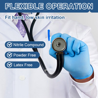 Gants en Nitrile XINGYU, Équipement de Protection Individuelle, Gants de Travail en Nitrile Jetables Sans Poudre