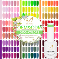 Vernis Gel UV DZ Nail 3000 Couleurs OEM/ODM 1kg, Séchage LED, Sans HEMA, Non Toxique, Écologique, Longue Durée, Haute Pigmentation, Vente en Gros