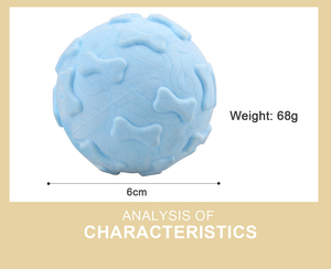 Factory Direct Dog Toy Balls High Quality Teeth Cleaning <strong>Chew</strong> Bite Resistant Pet Toy TPR Dog Ball - Product Image 5