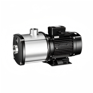 Pompe centrifuge horizontale multi-étages en acier inoxydable, haute pression, pour circulation d'eau chaude industrielle, silencieuse - Product Image 1