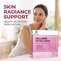 Poudre de Collagène Marin avec Myrtille et Vitamine C pour l'Éclat et l'Élasticité de la Peau OEM ODM Marque Privée