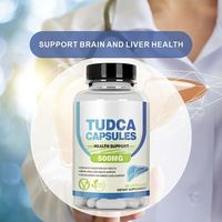 Capsules HDK OEM ODM TUDCA 500mg Acide Tauroursodésoxycholique pour le soutien du foie, du cerveau, de l'intestin, de la vésicule biliaire et de l'énergie, végétaliennes