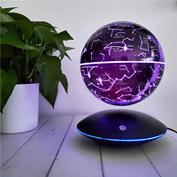 HCNT Globo Magnético de Levitación de 6 Pulgadas, Bola de Estrella Flotante Magnética, Decoración Luminosa para el Hogar, Ideal para Regalos