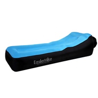 Canapé et chaise longue gonflables pliables pour camping en plein air pour enfants-3 saisons d'utilisation 210T Ripstop Polyester couleur personnalisable