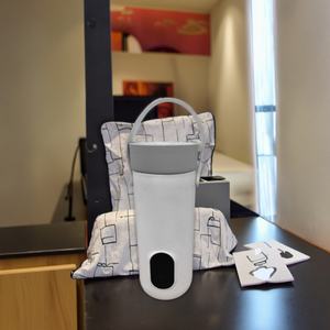 <b>Hot</b> Selling Portable <b>Electric</b> Rechargeable Kettle for Boiling <b>Water</b> Stainless Steel Thermos <b>Bottle</b> With Smart Touch Screen - Product Image 3