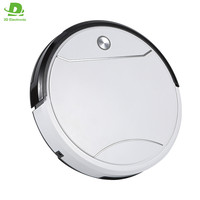 Robot Vacuum Cleaner Pintar 3 in 1 Baru, Bertenaga, dengan Baterai Isi Ulang Inframerah, untuk Mengepel Basah dan Kering, Penggunaan Rumah Tangga