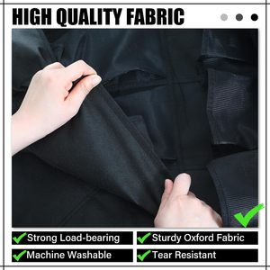 Organizador de Zapatos para Puerta con 40 Bolsillos Grandes de Malla y Ganchos Metálicos para Armario, Entrada, Dormitorio, Almacenamiento - Product Image 5