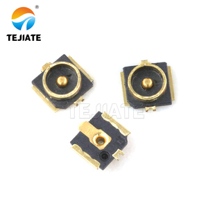 Adaptador de <span class=keywords><strong>Antena</strong></span> de <span class=keywords><strong>Cable</strong></span> <span class=keywords><strong>Coaxial</strong></span> Micro, Conector Hembra RF <span class=keywords><strong>Coaxial</strong></span>, 50 Conectores Chapados en Oro, Compatible con Soldadura SMD SMT - Product Image 4