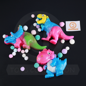Nouveau design TPR Dinosaure coloré anti-stress Taba Squishy sensoriel Tyrannosaure Stégosaure Jouet à presser - Product Image 2