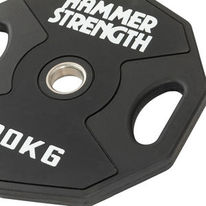 Ensemble de plaques de poids en fonte revêtues de PU professionnelles, design durable et équilibré pour l'équipement d'entraînement de force en salle de sport CrossFit - Product Image 4