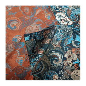 JS081F <span class=keywords><strong>Tissu</strong></span> Brocart Jacquard en Taffetas de Polyester Style Ancien Paisley pour <span class=keywords><strong>Doublure</strong></span> de Costume, Veste et <span class=keywords><strong>Manteau</strong></span> – Vente Chaude - Product Image 1