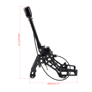Pour Suzuki Swift Sport ZC32S ZC33S |   Boîtier de levier de vitesses court, en aluminium billette, 6 vitesses, levier de vitesses rapide de course HB055-BK - Product Image 6