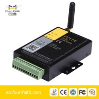Módem Modbus DTU GPRS/GSM Four-Faith F2114 con RS232/RS485 para Lectura Inalámbrica de Medidores de Agua Inteligentes