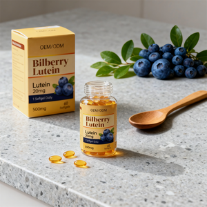Suplemento para la Salud Ocular de Arándanos Europeos y Luteína en Cápsulas Blandas, Venta al por Mayor, Fabricante OEM Personalizado, Etiqueta Privada a Granel - Product Image 6