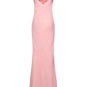 Robe longue maxi moulante élégante et sexy à motif floral, style vacances, coupe ajustée, pour femme - Product Image 5