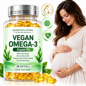 Capsules de Gel Doux d'Huile d'Algues Oméga-3 Végétaliennes en Gros pour OEM, Sans Arrière-goût de Poisson, pour les Consommateurs Soucieux de leur Alimentation et les Professionnels, Soutien à la Santé - Product Image 1