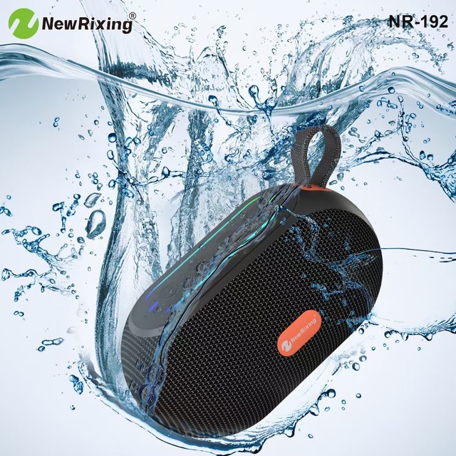 IPX7 Waterproof Speaker NR-192 Portable Party Outdoor Speaker Wireless bluetooth Speaker Can Customized