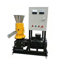 STALLOWAY Granulateur de sciure professionnel 250kg/h-350kg/h Système de lubrification automatique pour biomasse Moteur 22 kW Facile à utiliser