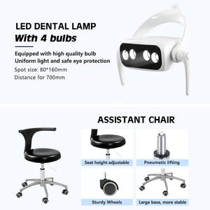 Unidad de Sillón Dental Hori Eléctrico con Escupidera Integrada, Certificado CE, para Uso Clínico - Product Image 4