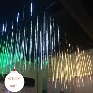 Festival Wedding Icicle Fall String light Outdoor Street Holiday Decoration Led Meteor Lights