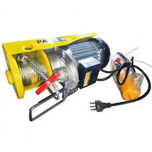 Palans électriques miniatures série PA 250 kg 500 kg 1000 kg, simple ou double crochet, câble en acier de 12 m 20 m, petit palan, <span class=keywords><strong>treuil</strong></span> électrique - Product Image 2