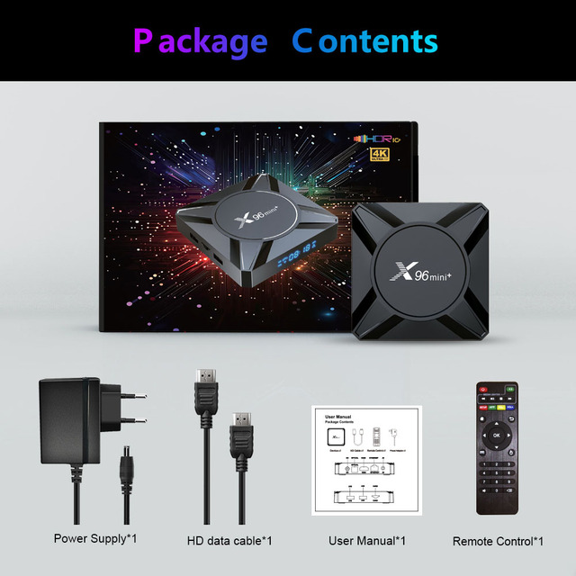 X96 Mini Plus Dual Wifi Test Panel Reseller Tv Media Player Set Top Box Smart 4k Android Tv Box Amlogic S905W4
