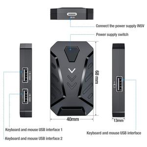 Convertidor de Controlador de Juegos Mix Master para PS4, Adaptador de Teclado y Ratón para Consolas de Juegos <span class=keywords><strong>XBOX</strong></span> ONE, PS3, SWITCH y PS5 - Product Image 6