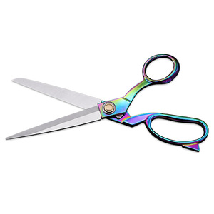 Lu Ban's Work 10-Inch Titanium Plated <b>Sewing</b> <b>Scissors</b> Stainless Steel Tailor Cutting Shears - Product Image 3