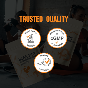 BioFlex Integratore Sportivo di Alta Qualità 1000mg <span class=keywords><strong>BCAA</strong></span> 2:1:1 Polvere di Aminoacidi a Catena Ramificata per il Recupero Atletico - Product Image 5