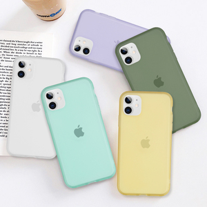 Custodia in Silicone Per il iphone TPU, Morbido di Colore Puro Caso Cassa Del Telefono di TPU per il iphone X XI 11 - Product Image 6