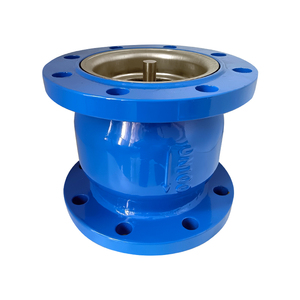 Clapet <span class=keywords><strong>anti</strong></span>-<span class=keywords><strong>retour</strong></span> silencieux <span class=keywords><strong>anti</strong></span>-coup de moulin, à brides, pour installation verticale ou horizontale - Product Image 2