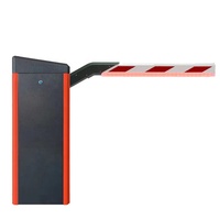 Barrière de chantier 3m avec bras en aluminium et bandes LED