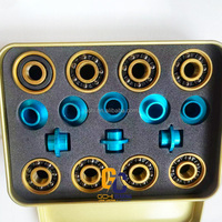 Fabricant 608 Swiss Gold Roulement en céramique avec entretoises Pièces de quincaillerie pour les courses en ligne ou en quad