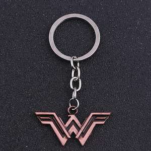 فيلم هزلي عجب امرأة قلادة قلادة العدالة الدوري مفتاح سلسلة هدية الموضة - Product Image 1