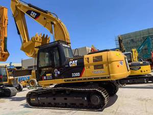 Excavatrice sur chenilles Caterpillar 30 tonnes d'occasion Cat330D du Japon avec chenilles en caoutchouc, qualité garantie, suffisamment disponible - Product Image 2