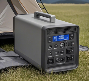Centrale Électrique Portable 220V, Générateur Solaire 200W 400W, Stockage d'Énergie 48000mAh/96000mAh pour Camping en Plein Air et Alimentation Automobile - Product Image 2