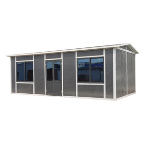 Casa Prefabricada de Estructura de Acero, Panel Sándwich, Oficina Modular, Diseño Moderno, Personalizable - Product Image 1