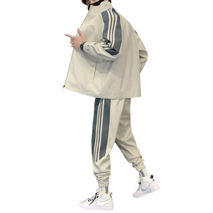 Conjunto Deportivo para Hombre, Conjunto de Ropa Casual Juvenil para Primavera y Otoño, Conjunto de Dos Piezas para Hombre - Product Image 3