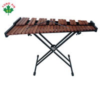 Wholesale Price YONGXIN Brand Kids Music Training Toy Percussion Knocking Piano Wooden Xylophone Metal Stand Rosewood Keys EN71
