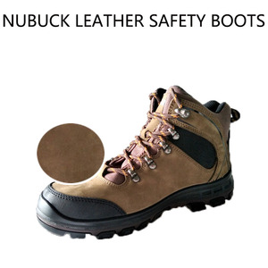 Bottes de randonnée pour homme en cuir nubuck imperméable toutes saisons Trekking en plein air - Product Image 2