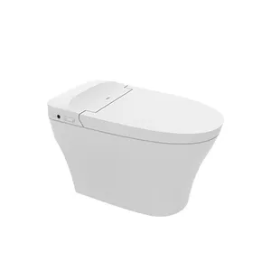 Luxury Automatic Flush Wc Intelligent Toilet Bowls Rimless Water Closet Smart Toilet