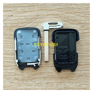 Vỏ Trường Hợp Thông Minh Key Fob Keyless Nhập Từ Xa 4 + 1 Nút Phù Hợp Với 2014 2015 2016 2017 Chevrolet Mà Không Có Logo Hu100 Khẩn Cấp Key - Product Image 3