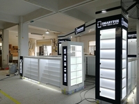 Mobilier personnalisé pour magasin de téléphonie mobile Vitrine pour centre commercial Kiosque pour téléphone portable