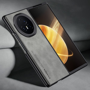 Étui de téléphone de luxe pour <span class=keywords><strong>homme</strong></span> <span class=keywords><strong>d</strong></span>'affaires pour Honor Magic V5 / V3 Vs3 V2 V2 RSR / V V Flip en cuir de mouton, protection intégrale de l'objectif, coque arrière - Product Image 6