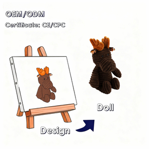 Üretici Özel Peluş Evcil Hayvan Oyuncakları Dayanıklı İnteraktif Yiyecek Şeklinde Çok Satan Çok Popüler Peluş Ses Çıkaran Köpek Oyuncağı Köpekler İçin EN 71 - Product Image 4